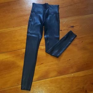 Spanx leather leggings - long length & tall approved